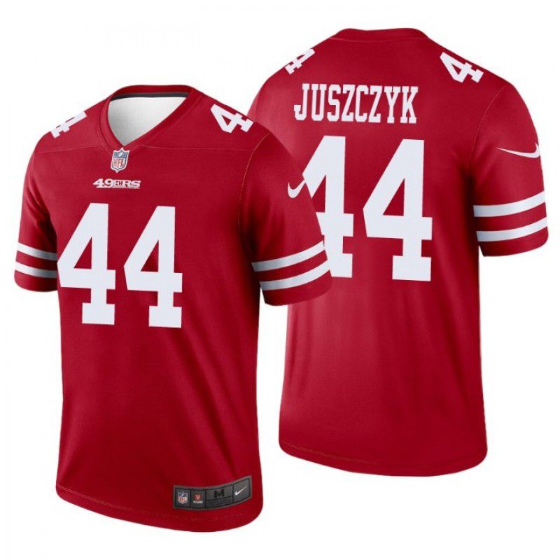 Men San Francisco 49ers #44 Kyle Juszczyk Nike Scarlet Legend NFL Jersey